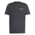 Camiseta de Montaña adidas Terrex Graphic Hombre Negro