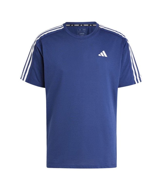 Camiseta de Running adidas Own The Run 3 Bandas...