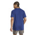 Camiseta de Running adidas Own The Run 3 Bandas Hombre Azul