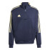 Sudadera adidas House Of Tiro Fleece Half Zip Track Hombre Azul
