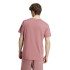 Camiseta adidas Essentials Single Jersey 3 Bandas Hombre Rosa