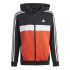 Chandal adidas Tiberio 3-Stripes Colorblock Fleece Infantil Negro