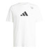 Camiseta de Fútbol adidas Category Logo Hombre Blanco/Negro