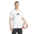 Camiseta de Fútbol adidas Category Logo Hombre Blanco/Negro