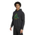 Sudadera de Fútbol adidas Jamaica Seasonal Doubleknit Hoodie Hombre Negro