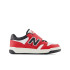 Zapatillas New Balance 480 HOOK & LOOP Rojo/Blanco Infantil
