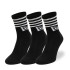 Calcetines New Era Stripe Crew Sock NE BLK