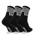 Calcetines New Era Stripe Crew Sock NE BLK