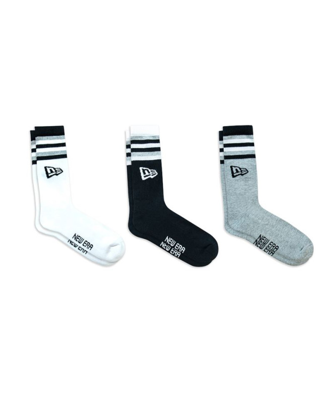Calcetines New Era Retro Stripe Crew Sock NE...