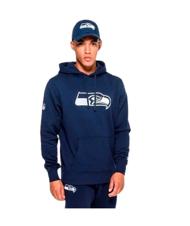 Sudadera New Era NFL Seahawks Hombre Marino