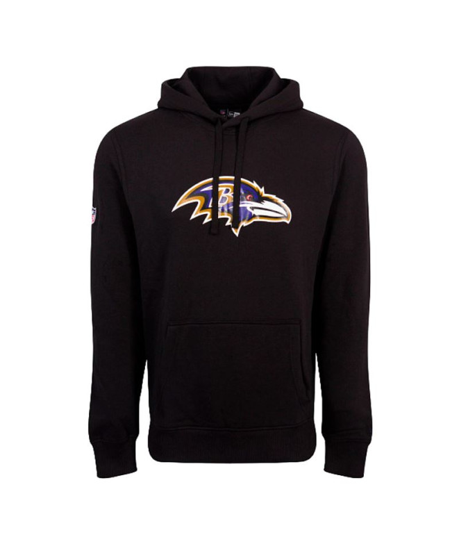 Sudadera New Era Ravens NFL Regular Negro Hombre