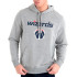 Sudadera New Era NBA Regular Washington Wizards Gris Hombre