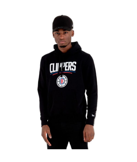 Sudadera New Era NBA Regular Lo Angeles Clippers Negro...