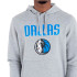 Sudadera New Era NBA Regular Dallas Mavericks Gris Hombre