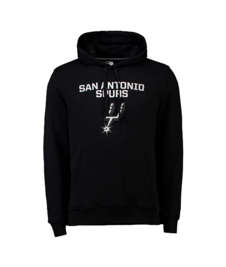 Sudadera New Era NBA Regular San Antonio Spurs Negro Hombre