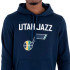 Sudadera New Era NBA Regular Utah Jazz Gris Hombre
