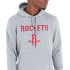 Sudadera New Era NBA Regular Houston Rockets Gris Hombre