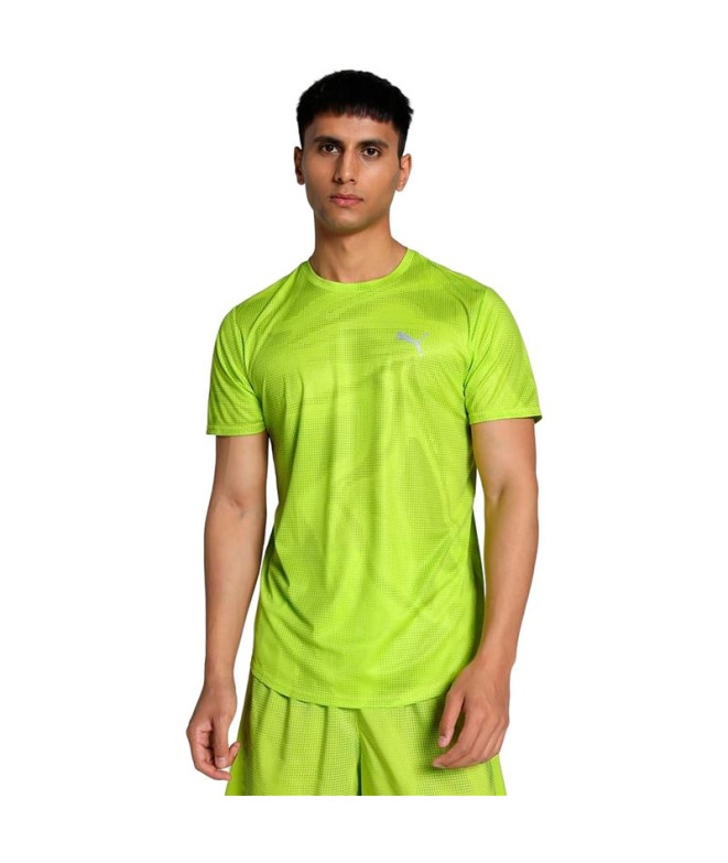Camiseta de Running Puma Run Favorite AOP Lima...