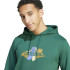 Sudadera adidas Codes Graphic Hombre Verde Oscuro