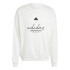 Sudadera adidas Brand Love French Terry Hombre Blanco