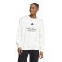 Sudadera adidas Brand Love French Terry Hombre Blanco