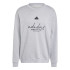 Sudadera adidas Brand Love French Terry Hombre Gris