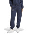 Pantalón adidas Signature Graphic Print Fleece Loose Mujer Azul