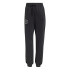 Pantalones adidas Signature Graphic Print Fleece Loose Mujer Negro