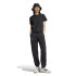 Pantalones adidas Signature Graphic Print Fleece Loose Mujer Negro