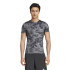Camiseta de Fitness adidas Techfit Training Aop Hombre Negro