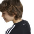 Camisa adidas Train Essentials Logo Regular Fit Longsleeve Infantil Negro/Blanco