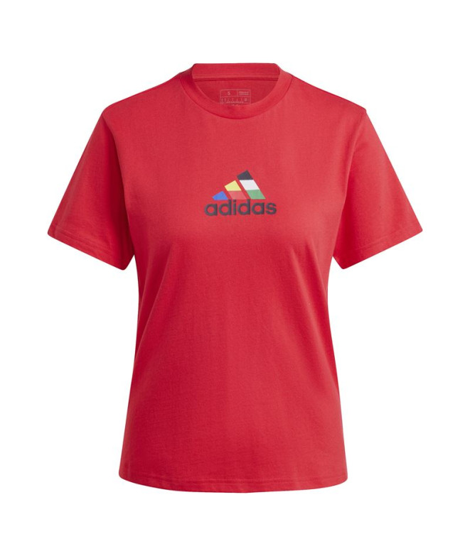 Camiseta adidas House Of Tiro Nations Graphic...