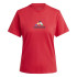 Camiseta adidas House Of Tiro Nations Graphic Mujer Rojo