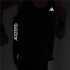Camiseta de Running adidas Adizero Snglt Hombre Negro