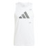 Camiseta Tirantes de Fitness adidas All Gym Category Graphic Hombre Blanco