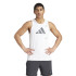 Camiseta Tirantes de Fitness adidas All Gym Category Graphic Hombre Blanco