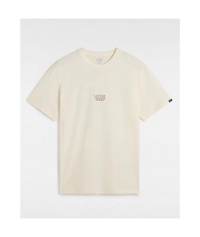 Camiseta Vans tander Ss Crew Crudo Hombre