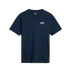 Camiseta Vans Off The Wall Block Fi Azul  Hombre