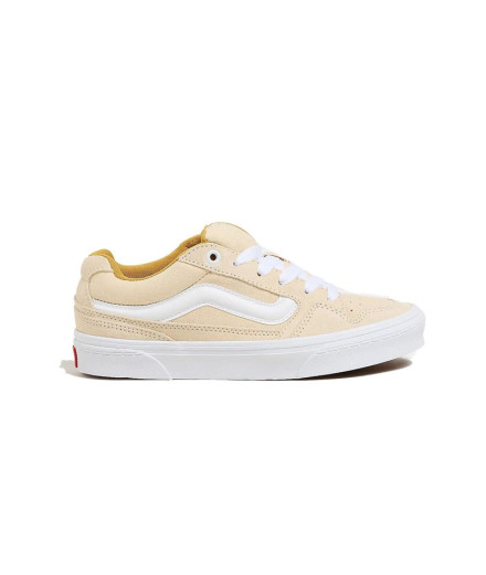 Zapatillas Vans Caldrone Retr Crema Mujer