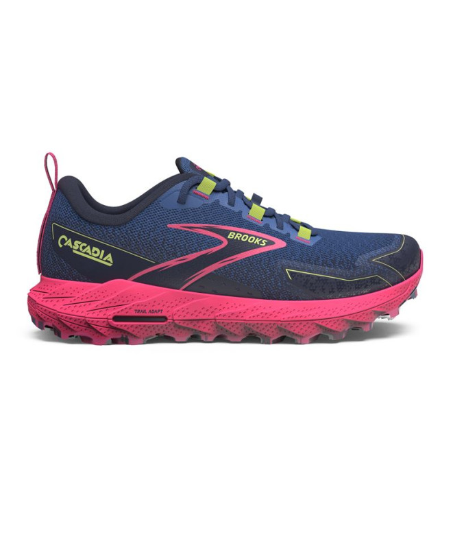 Zapatillas de Trail Brooks Cascadia 18 Gris Mujer