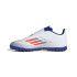 Botas de Fútbol adidas F50 Club Velcro Football Boots Turf Infantil Blanco