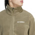 Polar de Montaña adidas Terrex Multi Full Zip Fleece Hombre Verde Oliva