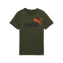 Camiseta Casual Puma Essentials + 2 Col Logo Niño