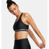 Sujetador Deportivo de Fitness Under Armour Crossback Mid Mujer Negro