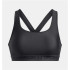 Sujetador Deportivo de Fitness Under Armour Crossback Mid Mujer Gris
