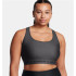 Sujetador Deportivo de Fitness Under Armour Crossback Mid Mujer Gris