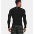 Camiseta Under Armour HeatGear Comp LS Hombre Negro