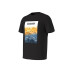 Camiseta Napapijiri S-Rollin Ss Negro Hombre