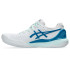 Zapatillas de Tenis ASICS Gel-Resolution 9 Clay Mujer Blanco