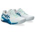 Zapatillas de Tenis ASICS Gel-Resolution 9 Clay Mujer Blanco